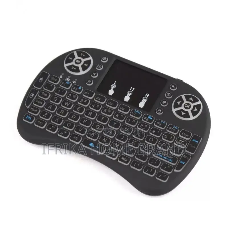 Mini 18 Backlit Wireless Touchpad Keyboard And Mouse