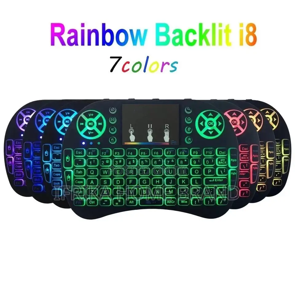 Mini 18 Backlit Wireless Touchpad Keyboard And Mouse