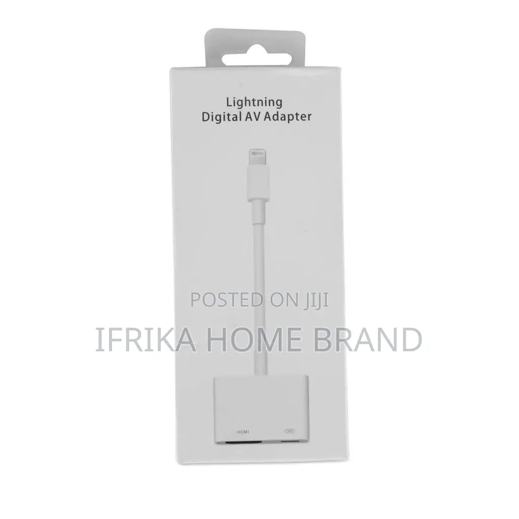 Lightning iPhone Pin to Hdmi Cable for iPhone 7+,6 Plug and Play