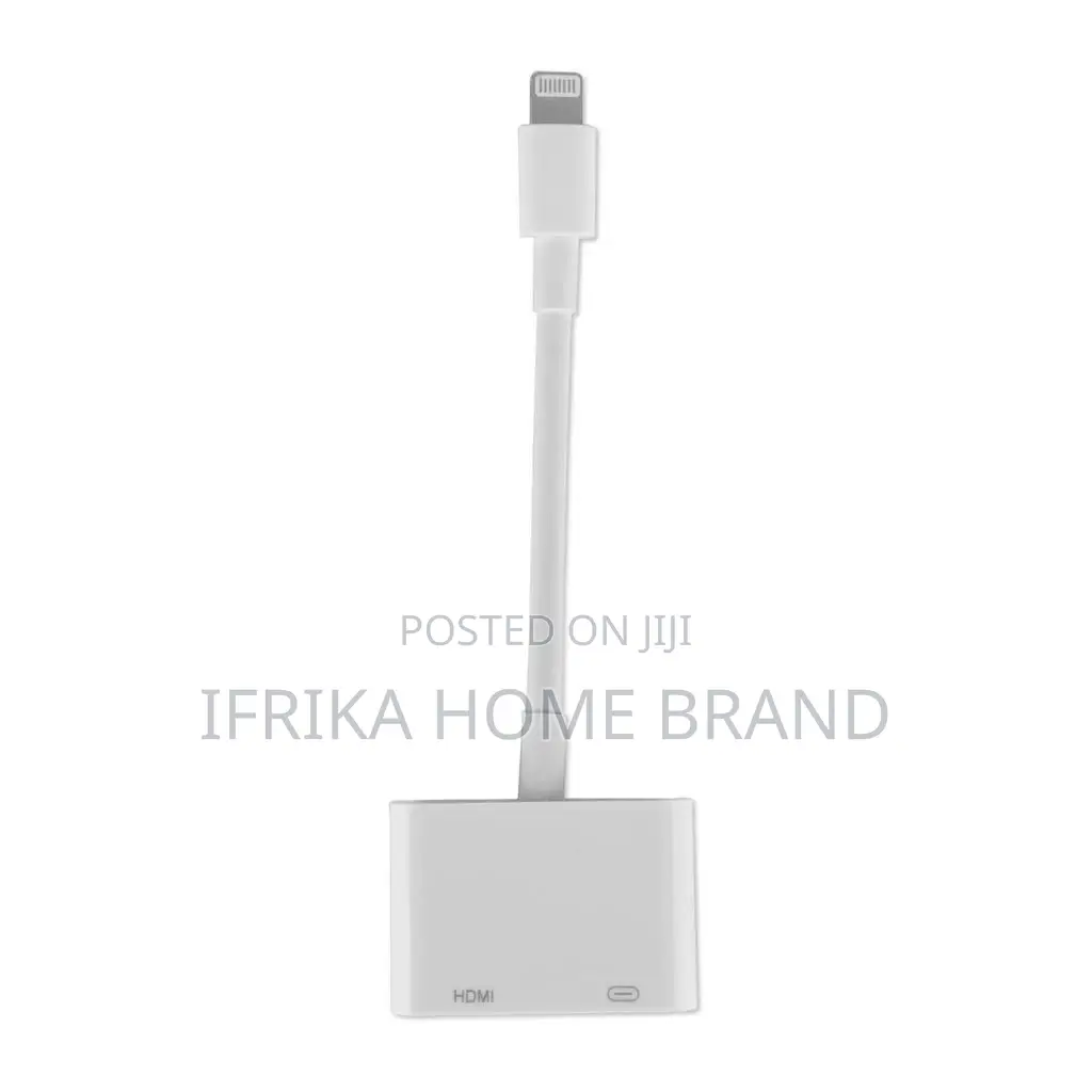 Lightning iPhone Pin to Hdmi Cable for iPhone 7+,6 Plug and Play