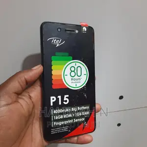 New Itel P15 16 GB Black