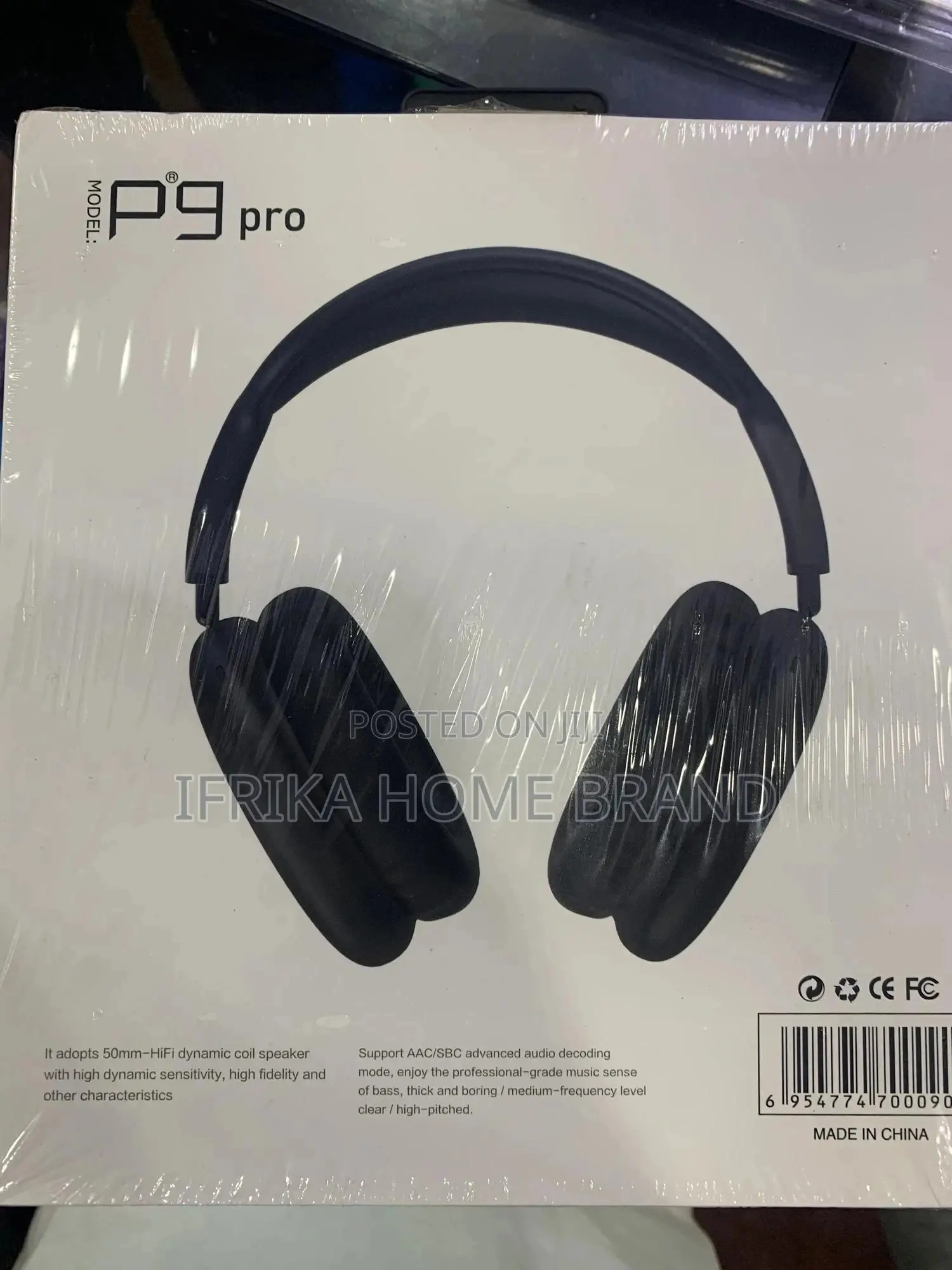 P9 Pro Supper Base Headphones