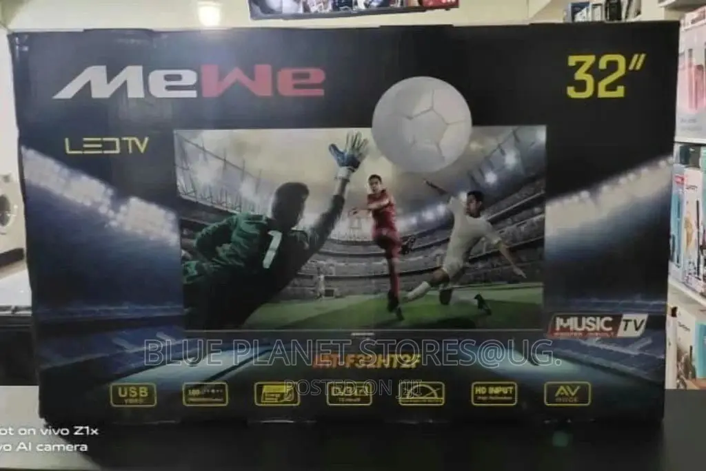Mewe 32inch Digital Hd Led Tv. (Inbuilt Dvb~T2 Tuner)