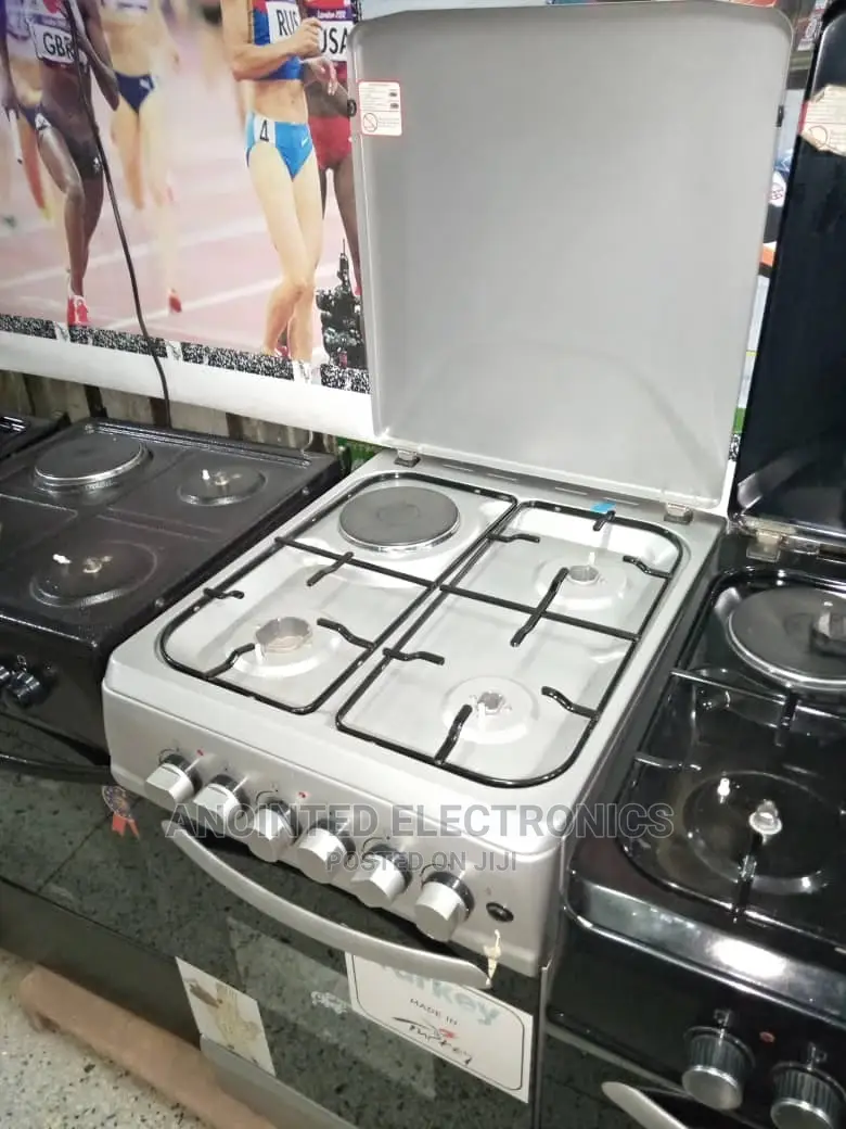 Gas Cooker,One Electric and 3 Gas