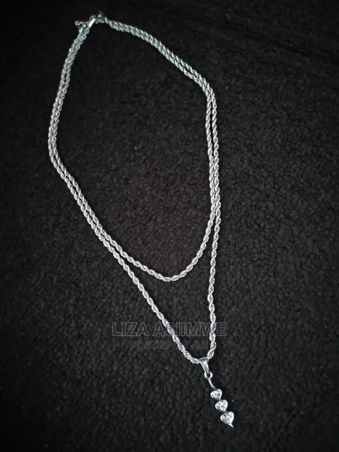 Men's Simple and Unique Double Chain/Necklace Available