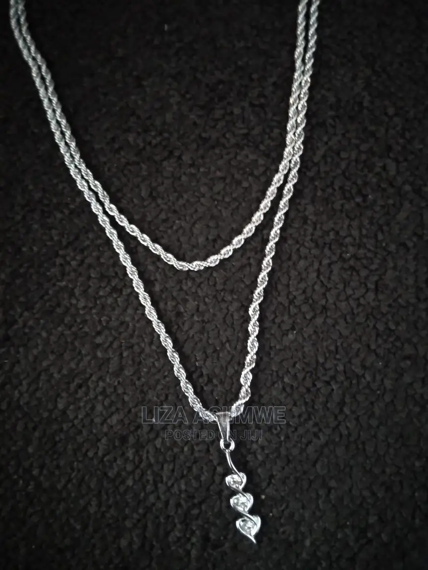 Men's Simple and Unique Double Chain/Necklace Available