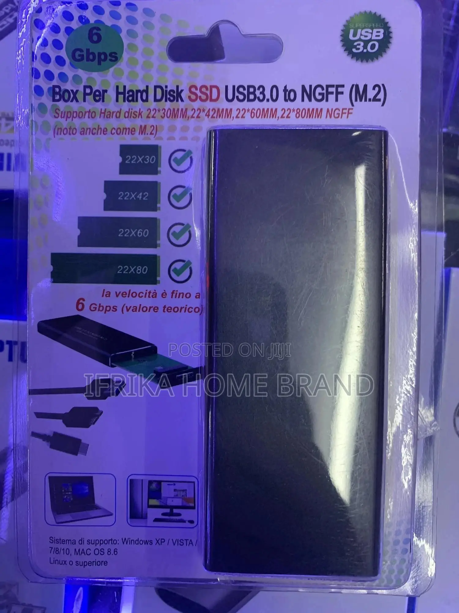 Ssd Adapter M.2 USB 3.0 Ngff M2 Sata Enclosure Casing