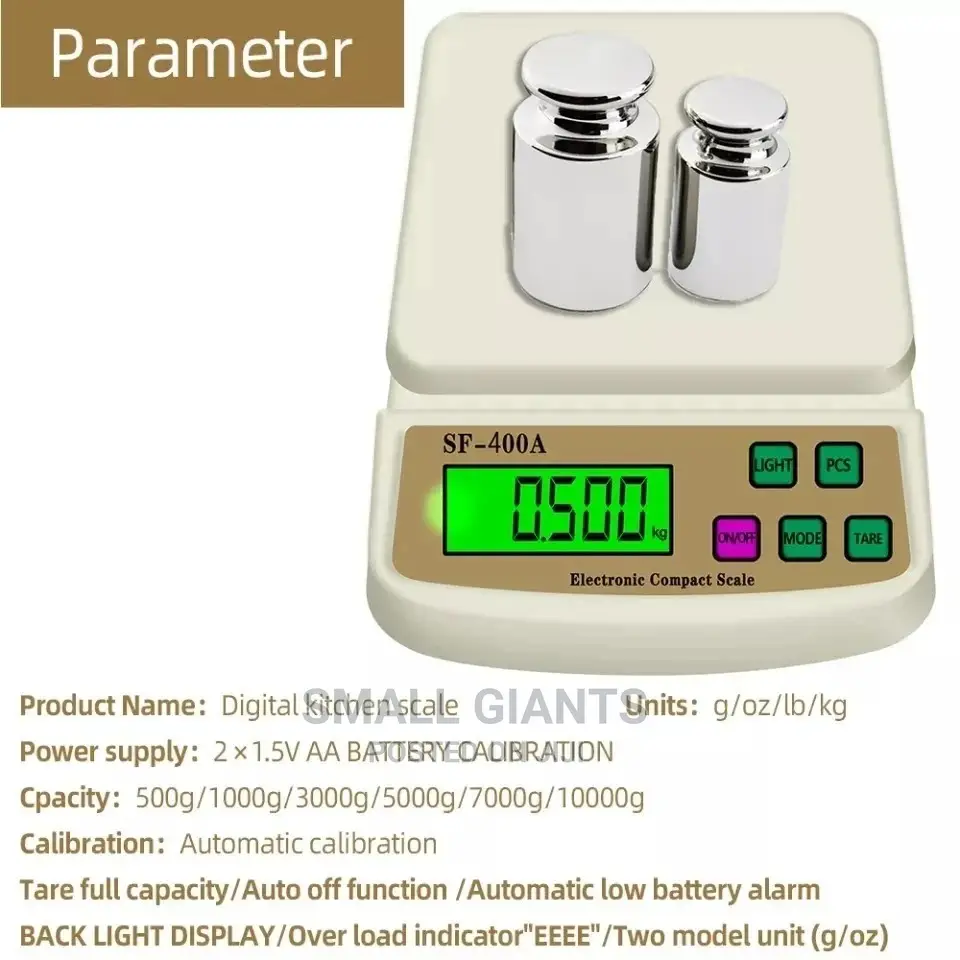 Electronic Compact Kitchen Scale