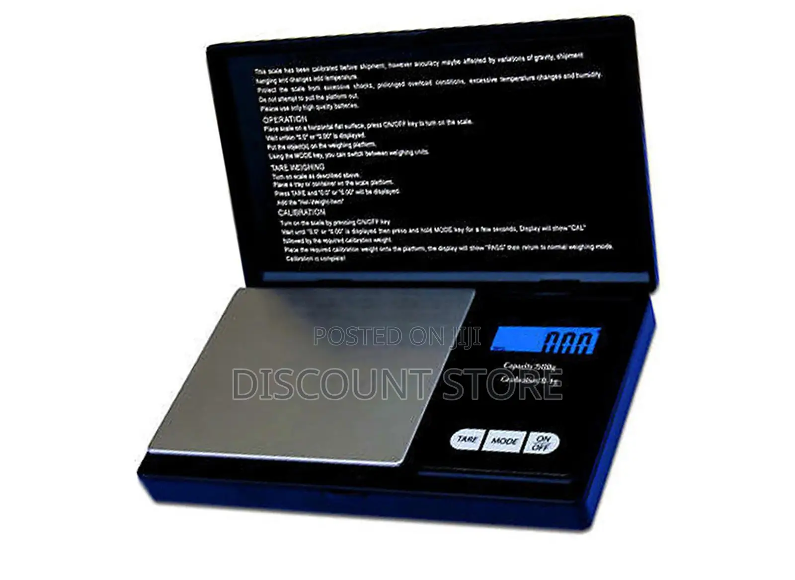 Right Pocket Weigh Scales.
