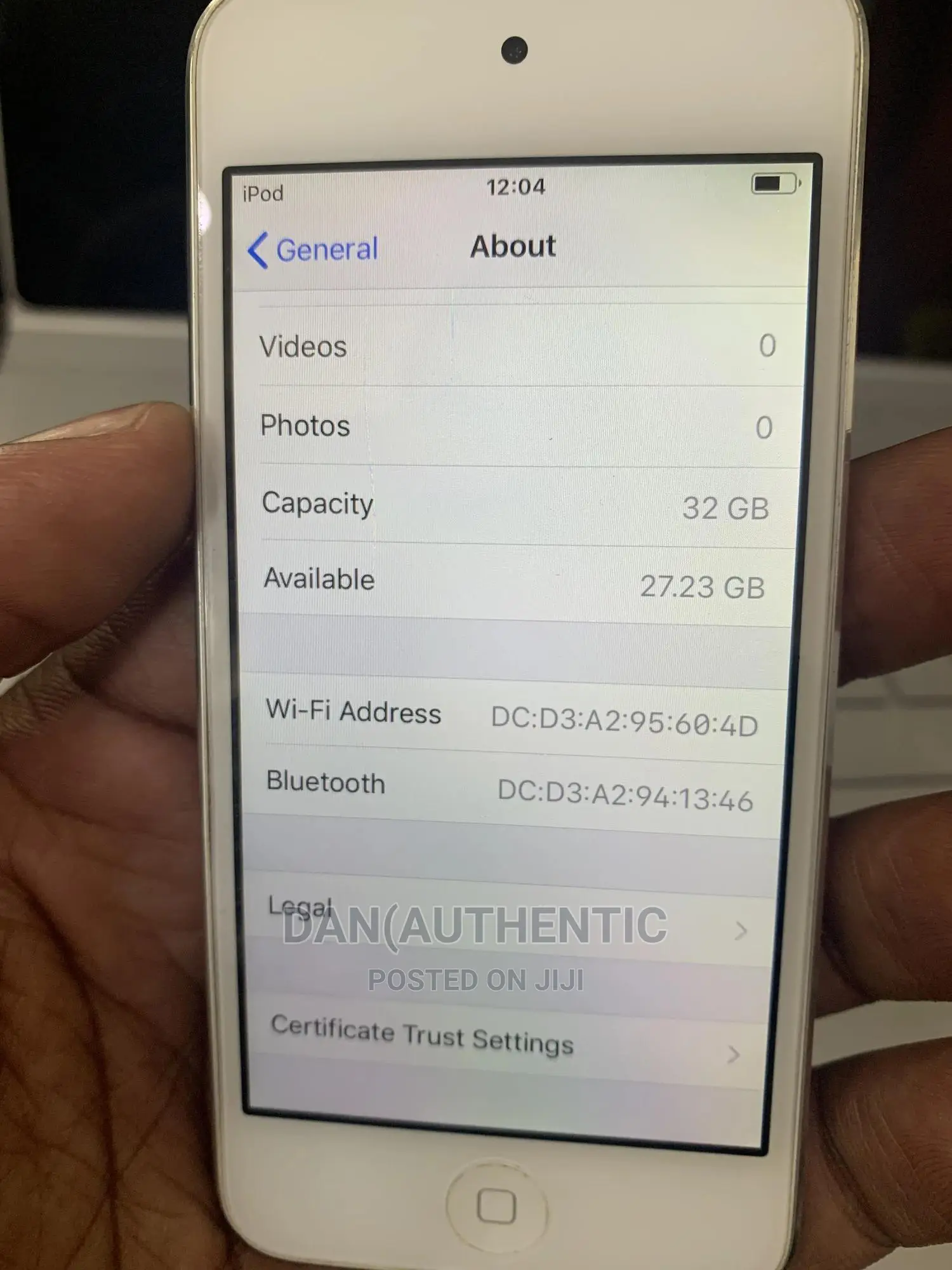 iPod Touch 6th Gen Uk Used Good Condition