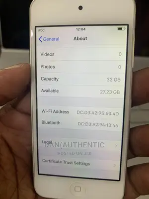 iPod Touch 6th Gen Uk Used Good Condition