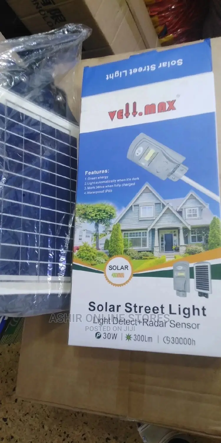 Solar Street/Compound Light For 30watts