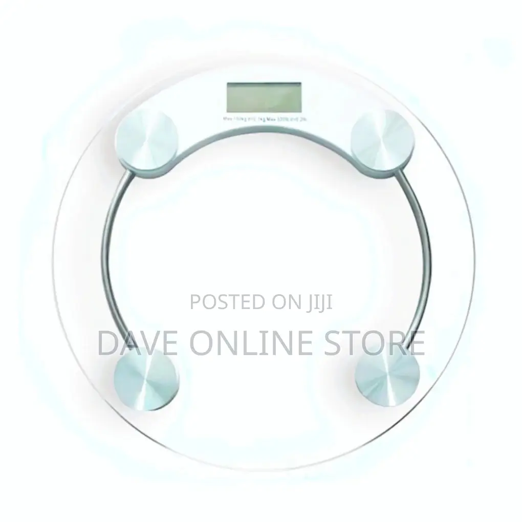 Digital LCD Electronic Glass Bathroom Weighing