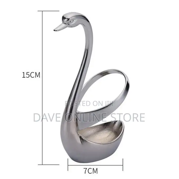 Swan Base Holder Cutlery Set