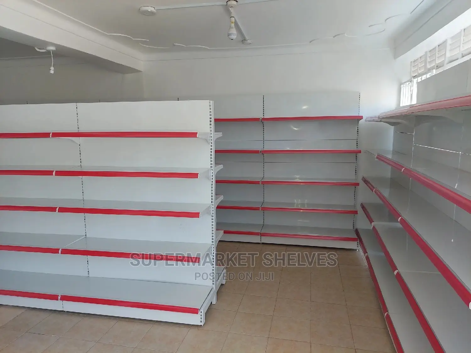 Brand New Supermarket Shelves Double and Singles 1.35