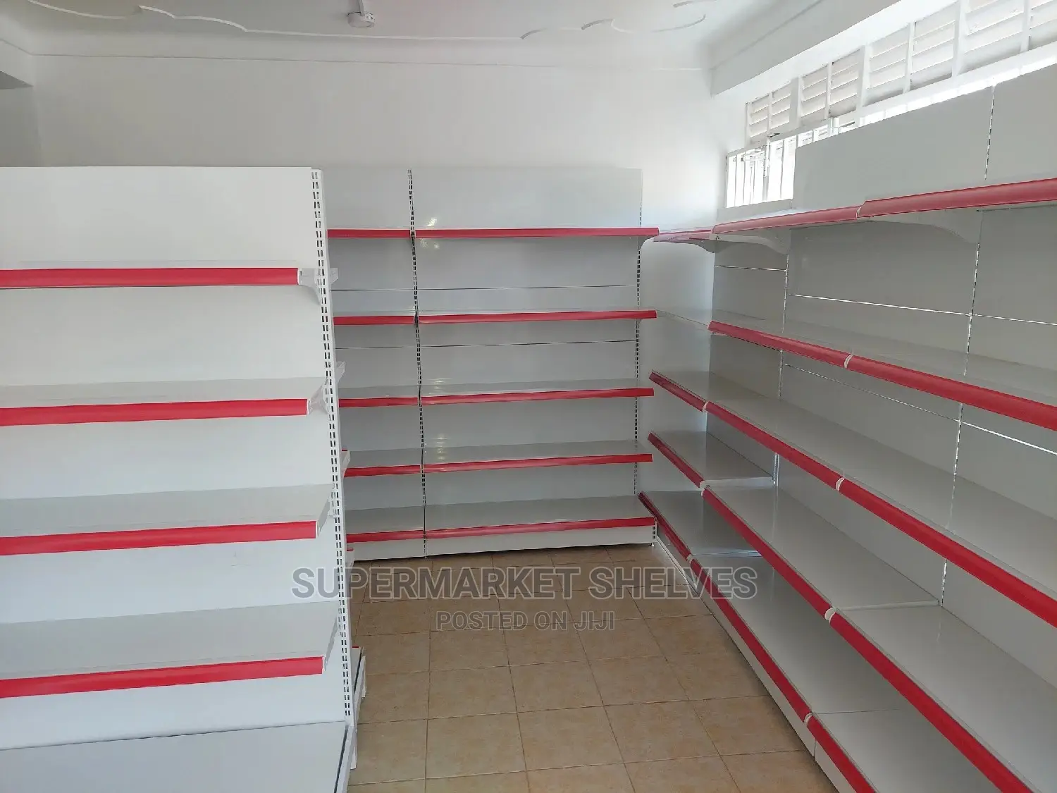 Brand New Supermarket Shelves Double and Singles 1.35