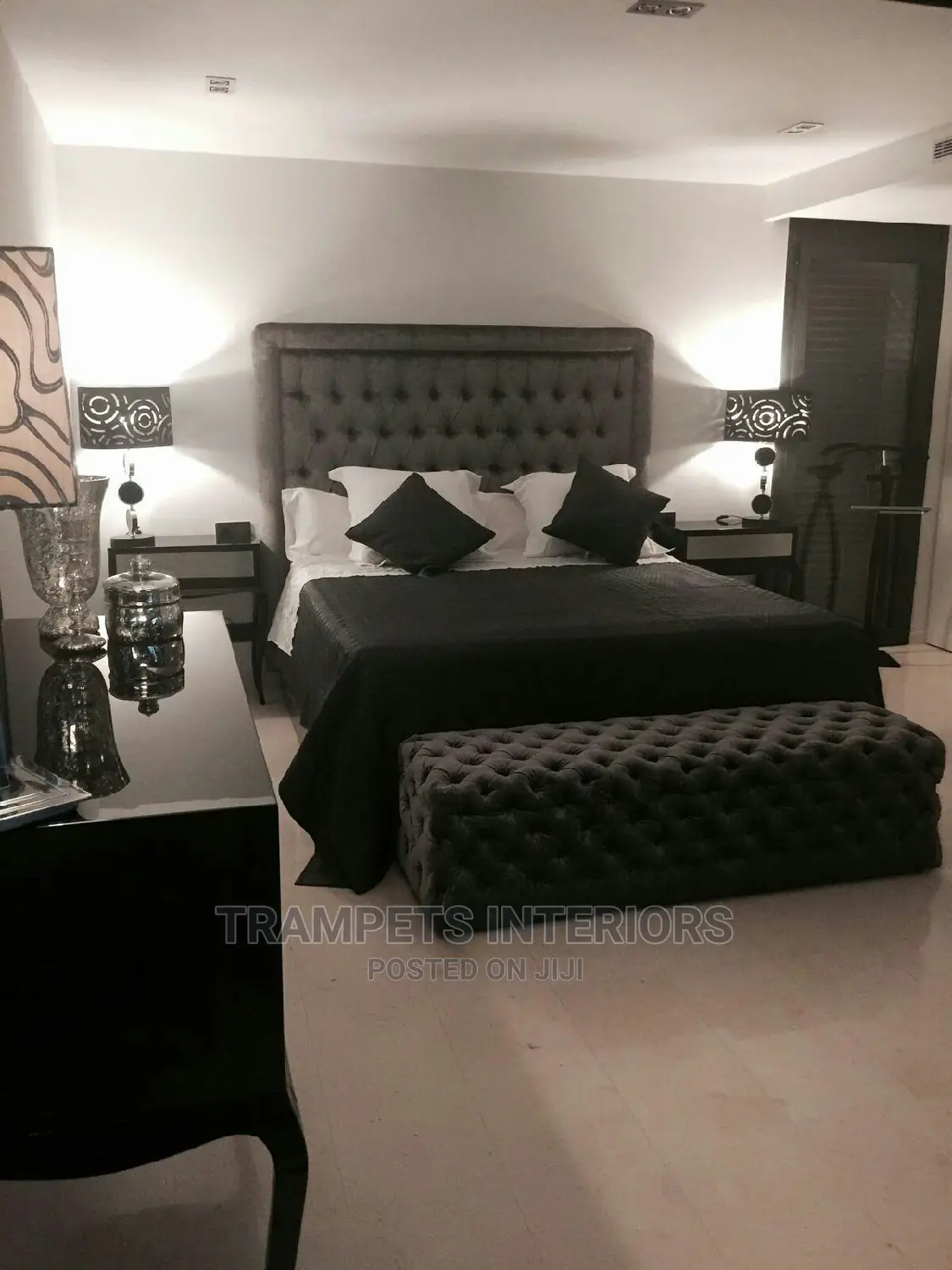 Modern Dressed Bed