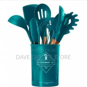 12 Piece Silicone Kitchen Tool Cooking Utensils