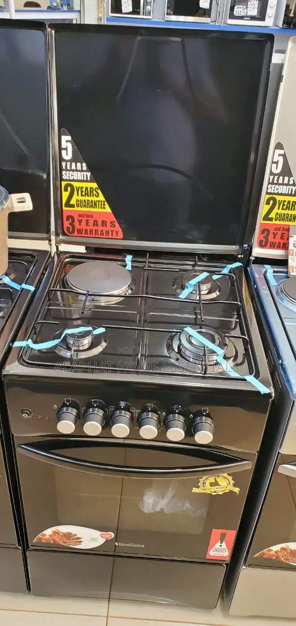 Blue Flame 3+1 3 Gas Plates and 1 Electric Plate
