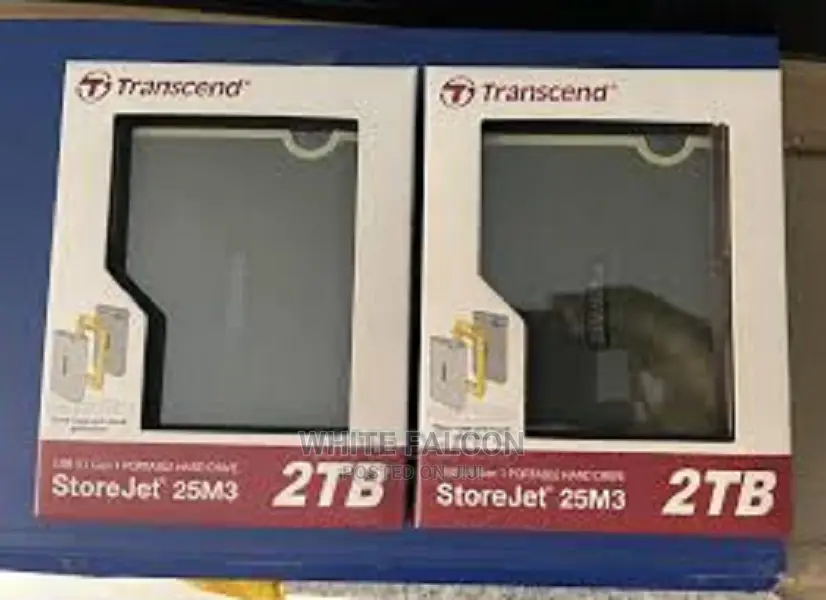 2tb Transcend Storejet External Hard Drive