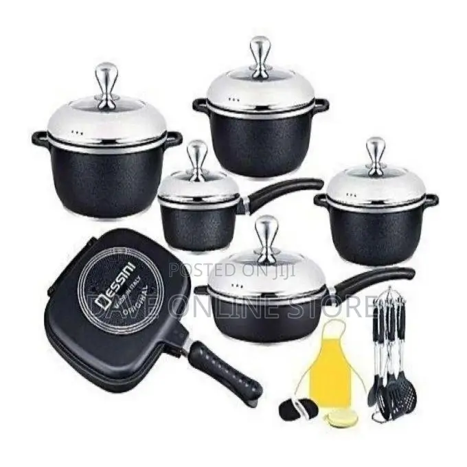 Dessini 23pieces Heavy Serving Dishes and Cookware Set