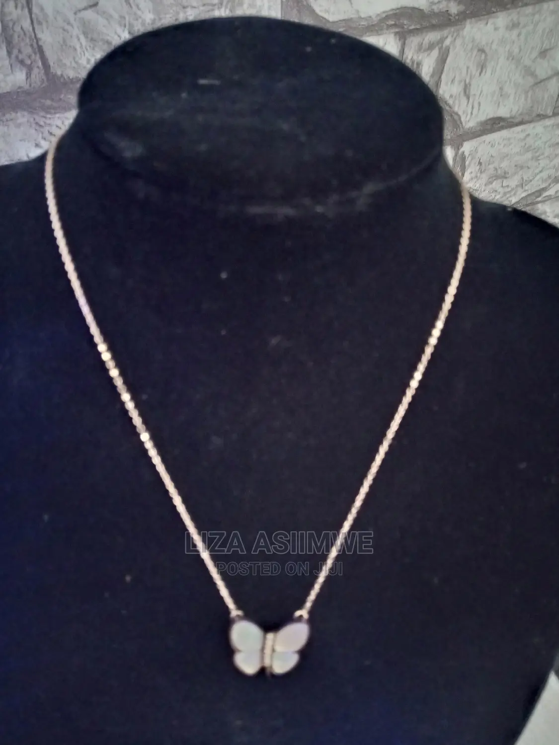 Stainless Steel Butterfly Necklaces Available