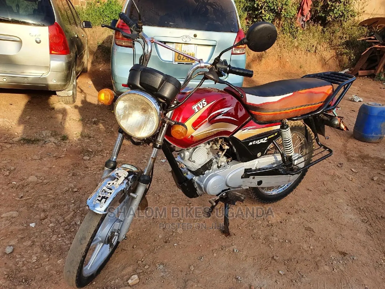 TVS Apache 180 RTR 2015 Red