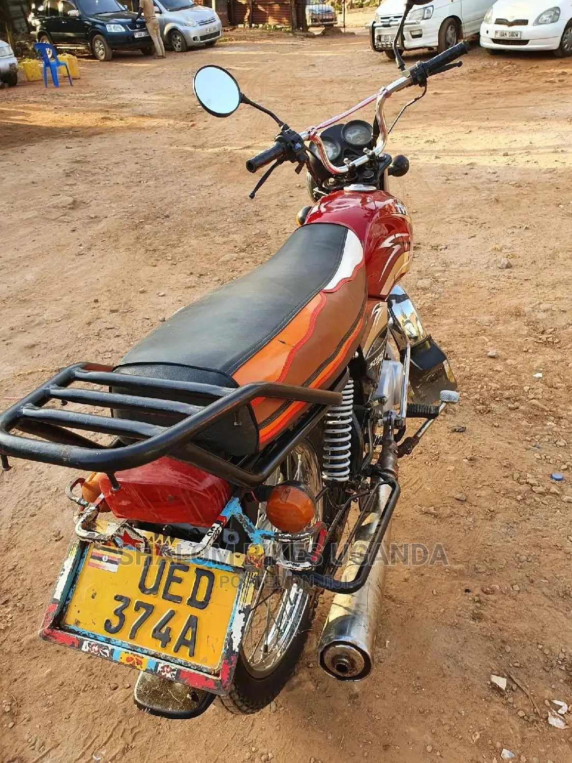 TVS Apache 180 RTR 2015 Red