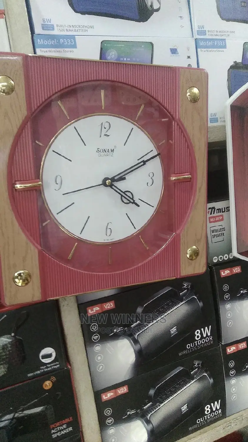 Wall Clock Square