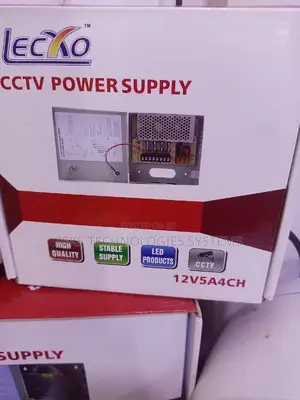 CCTV Power Supply 5amps Fused.