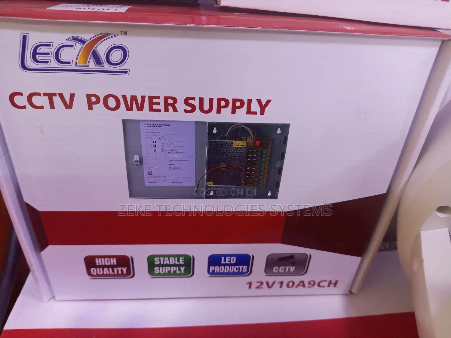 CCTV Power Supply 5amps Fused.