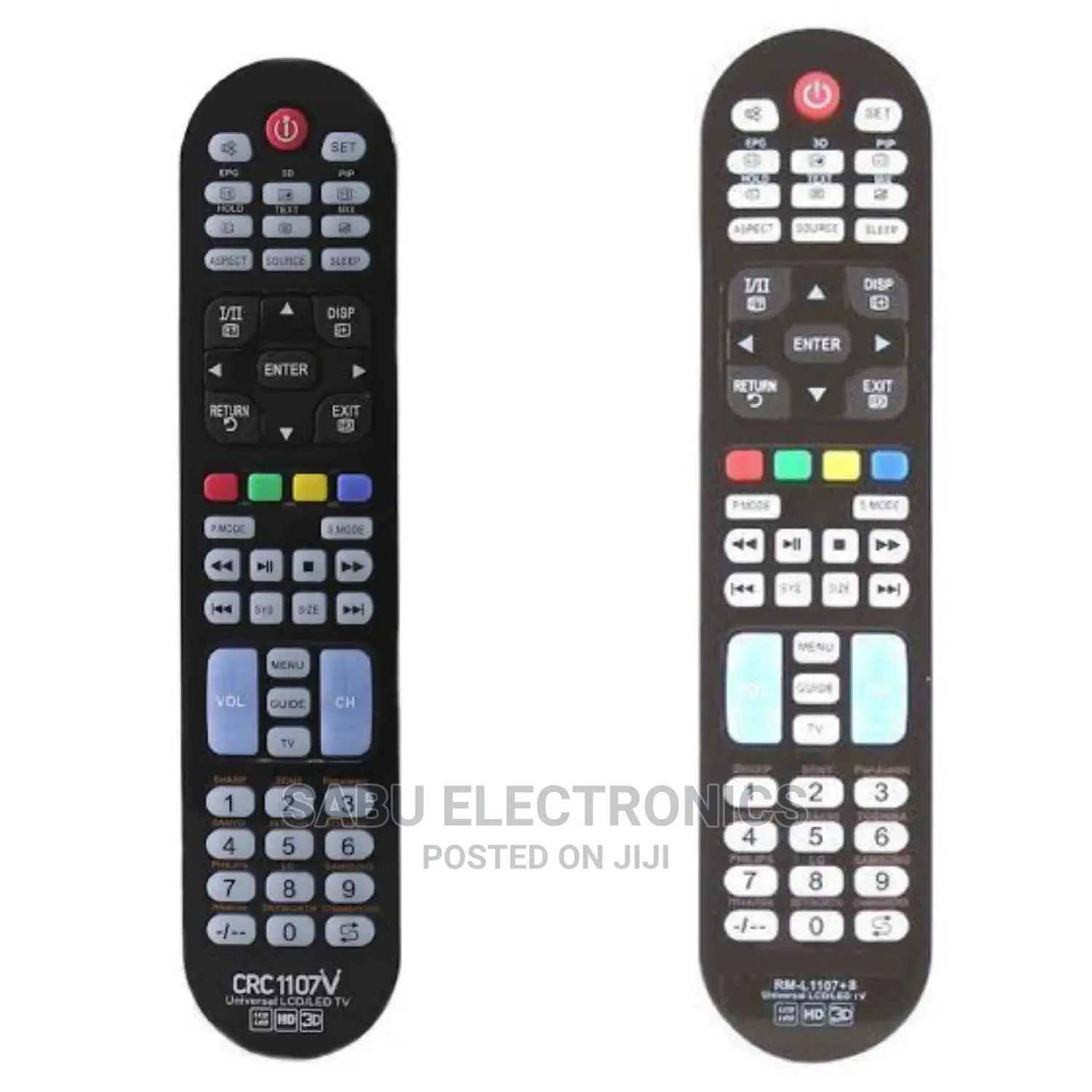 Remote Control for TVS-Universal