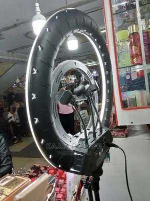 Ring Light With 3 Phone Holder