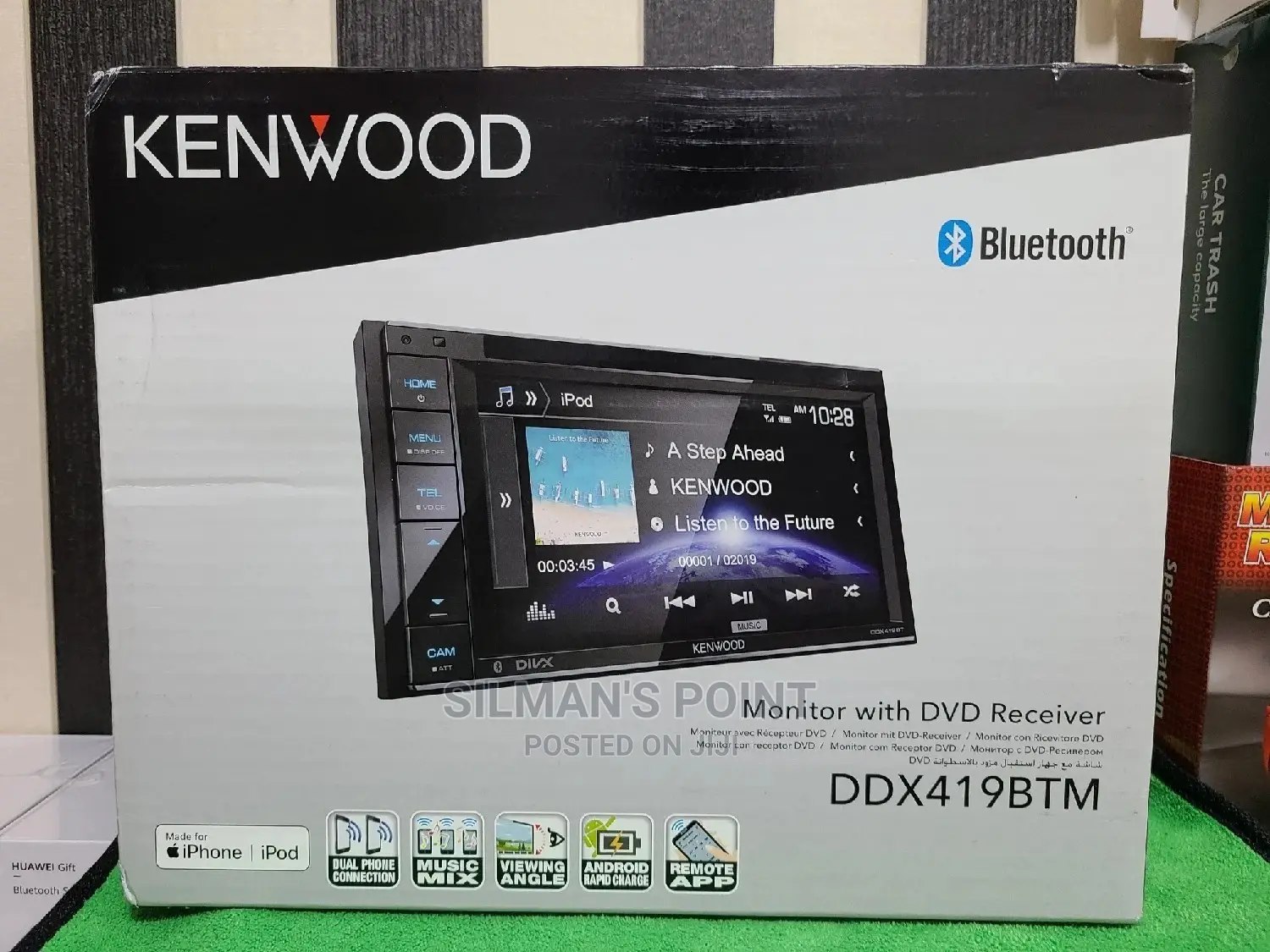 Kenwood Monitor and DVD Radio