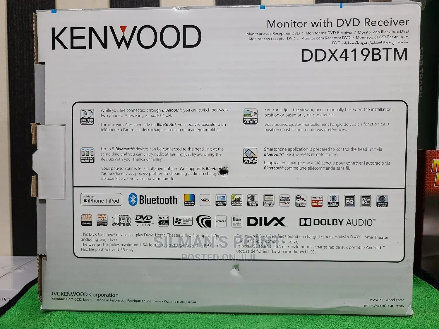 Kenwood Monitor and DVD Radio