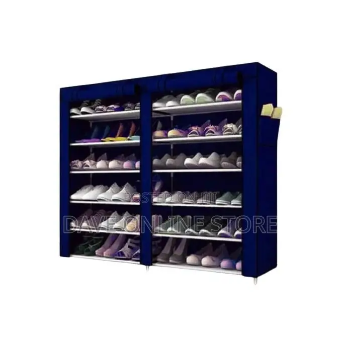 Cloth Wooden Frame Shoe Rack