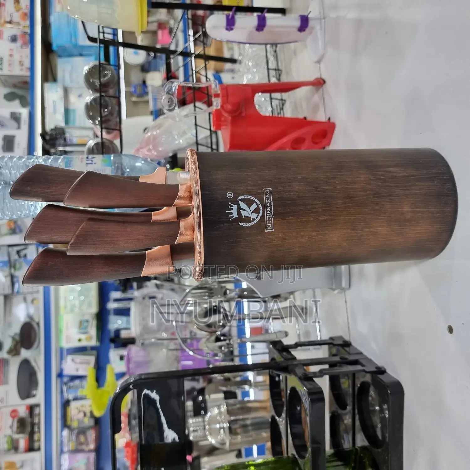 Knives Set and Stand