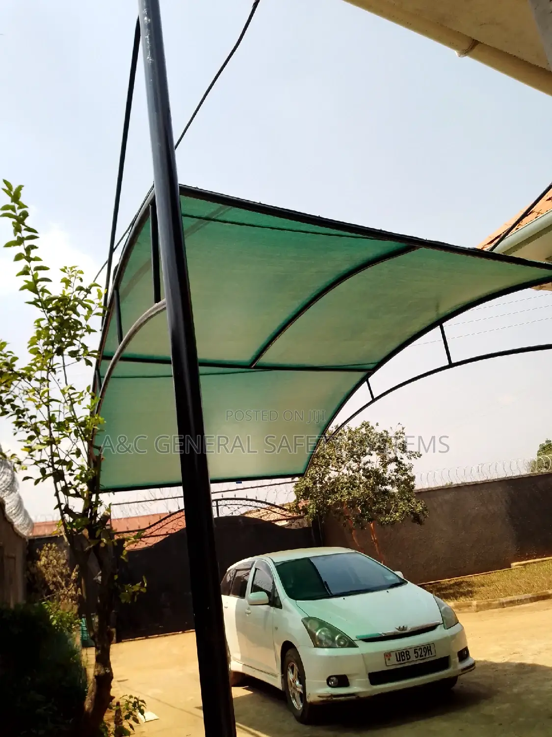 Single Car Shade 100% Water and Sun Proof