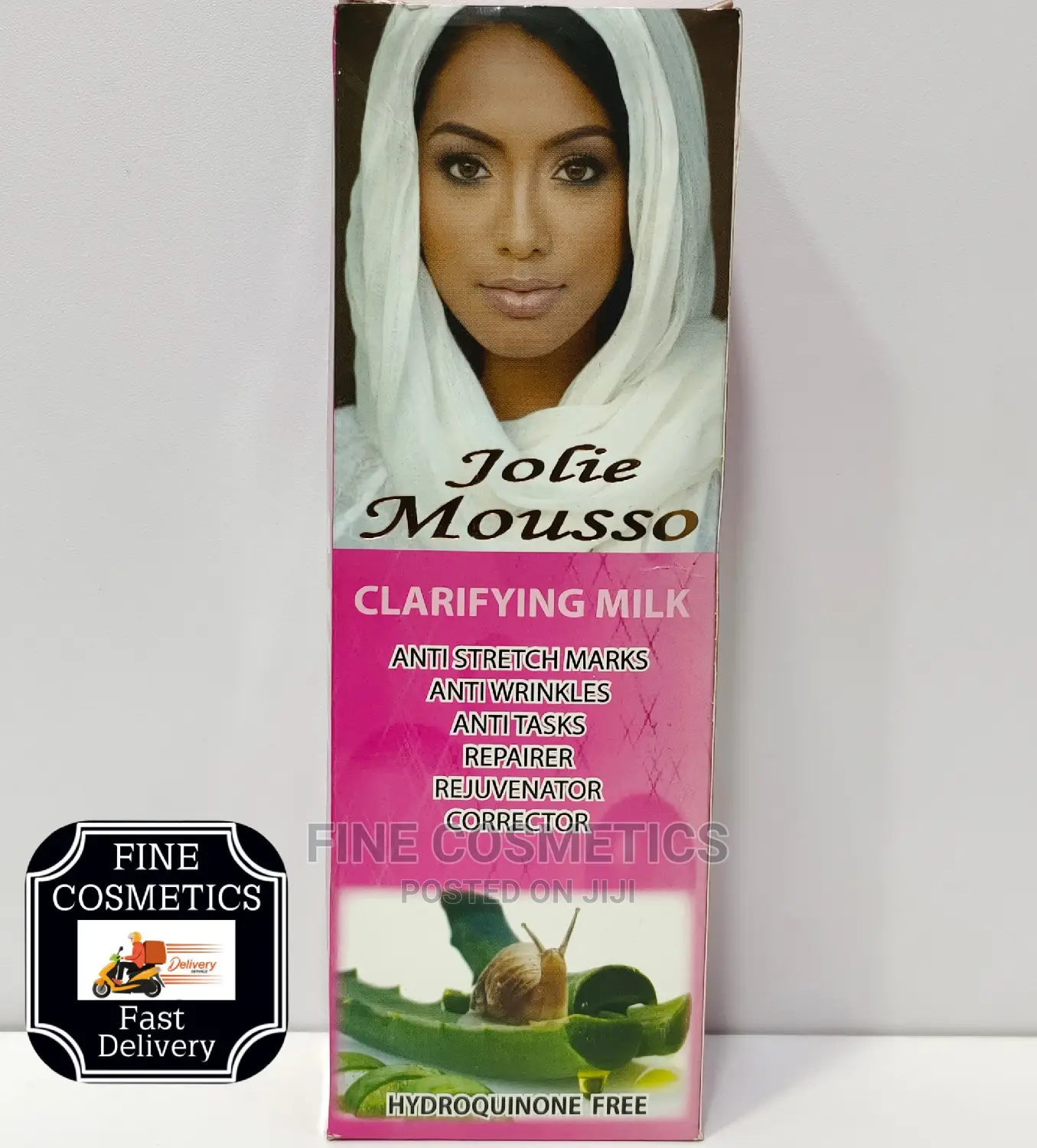 Jolie Mousso Beauty Clarifying Body Milk Lotion 350ml