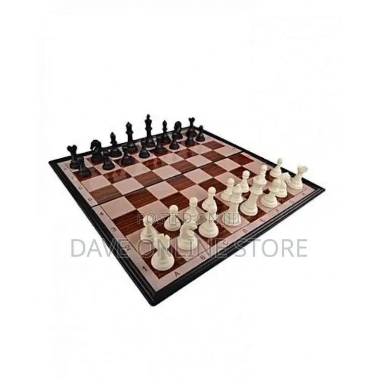 Portable Chess Set For Intelligence Development