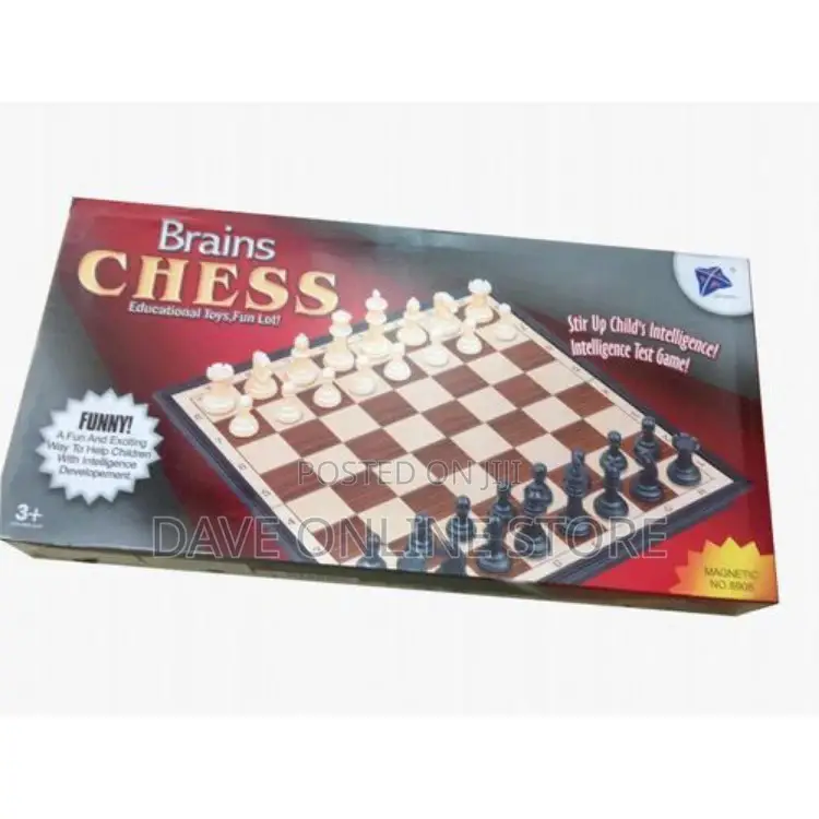Portable Chess Set For Intelligence Development