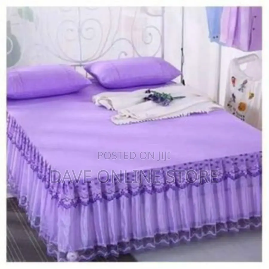 Classy Bed Liners/ With 2 Pillow Cases