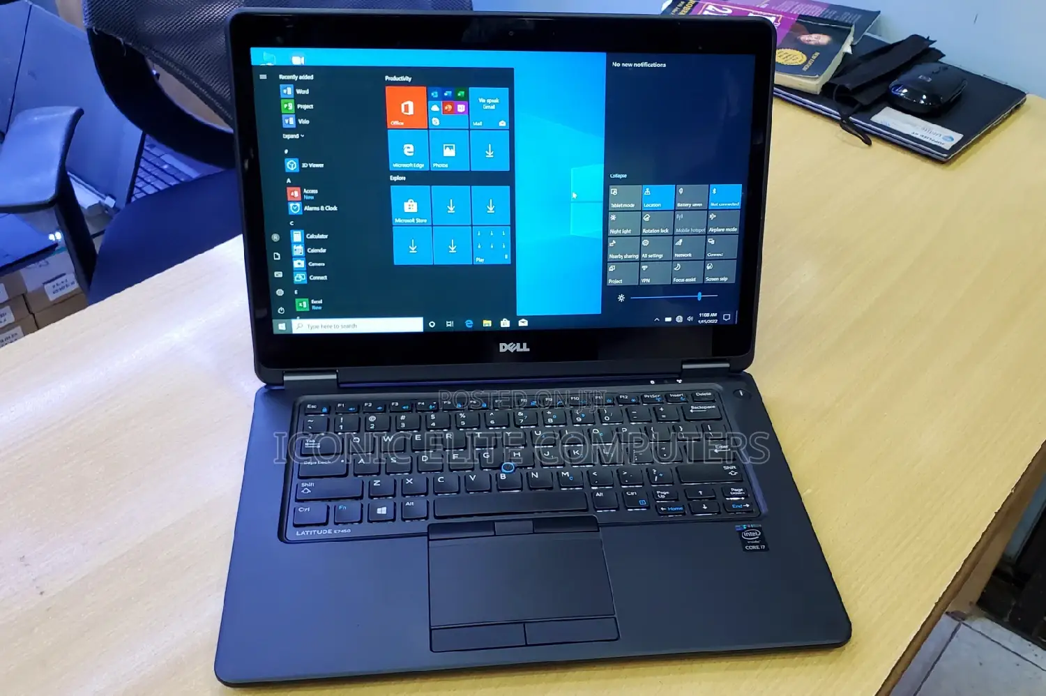 Laptop Dell Latitude E7450 8GB Intel Core I7 HDD 500GB