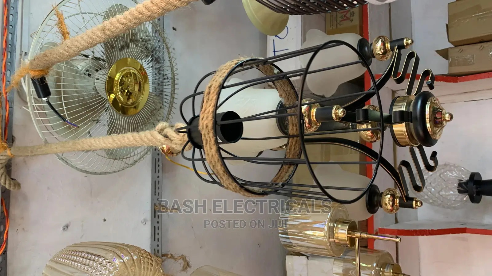 Pendant Lights Rope