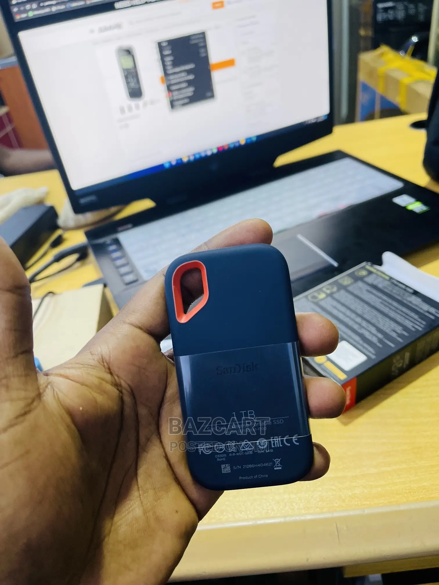 1tb SSD Sandisk Extreme Portable Drive 1050mb/S