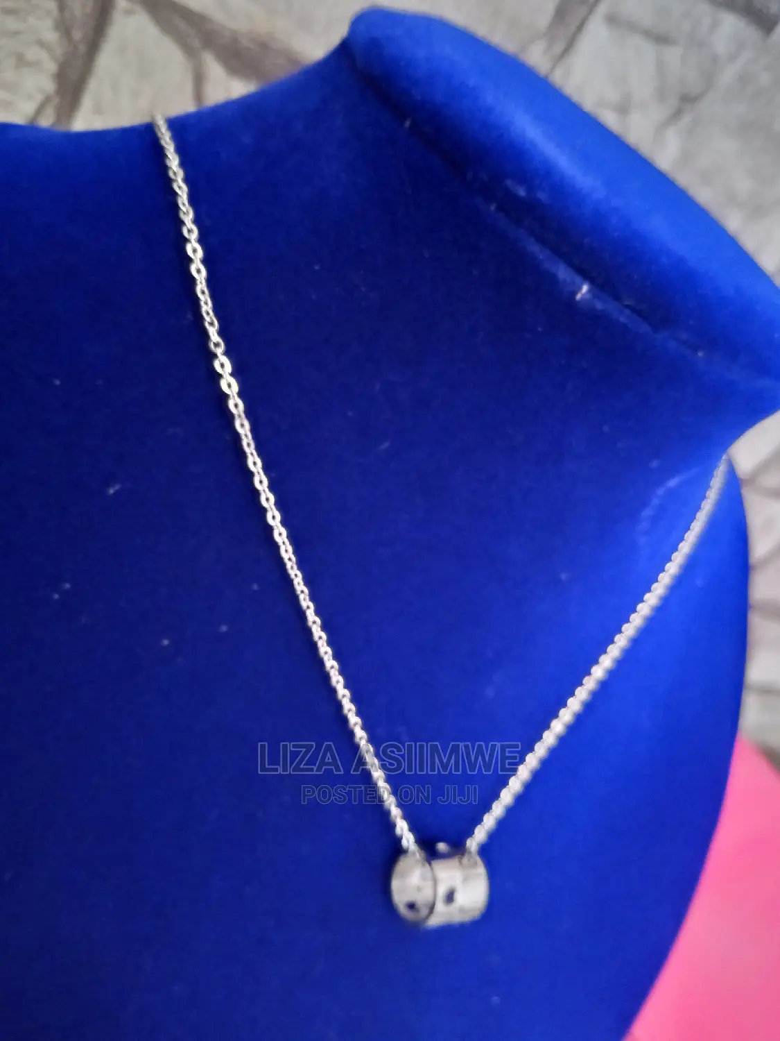 Simple Lady Silver Necklaces Available
