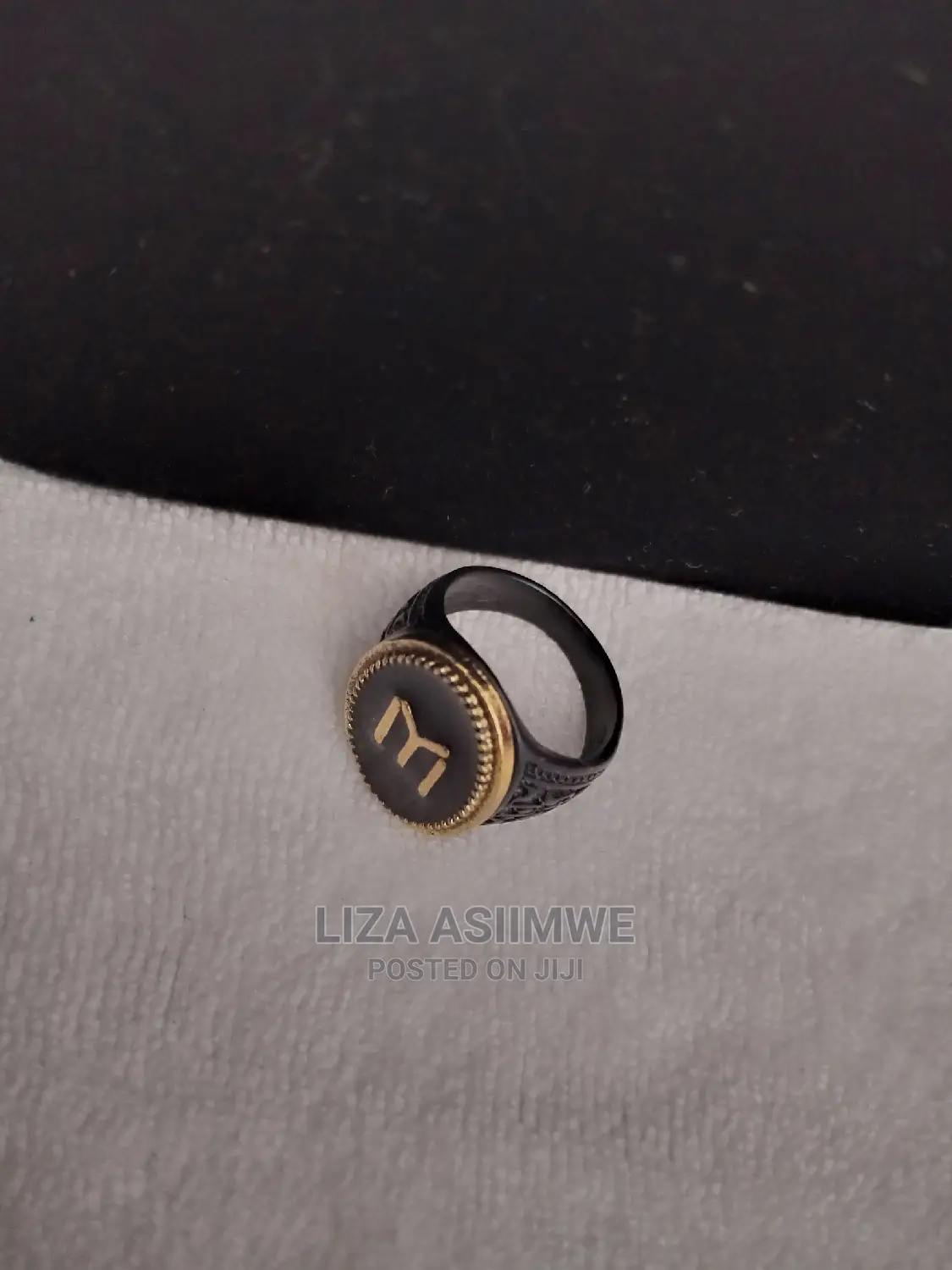 Men's Black Designer Rings Available