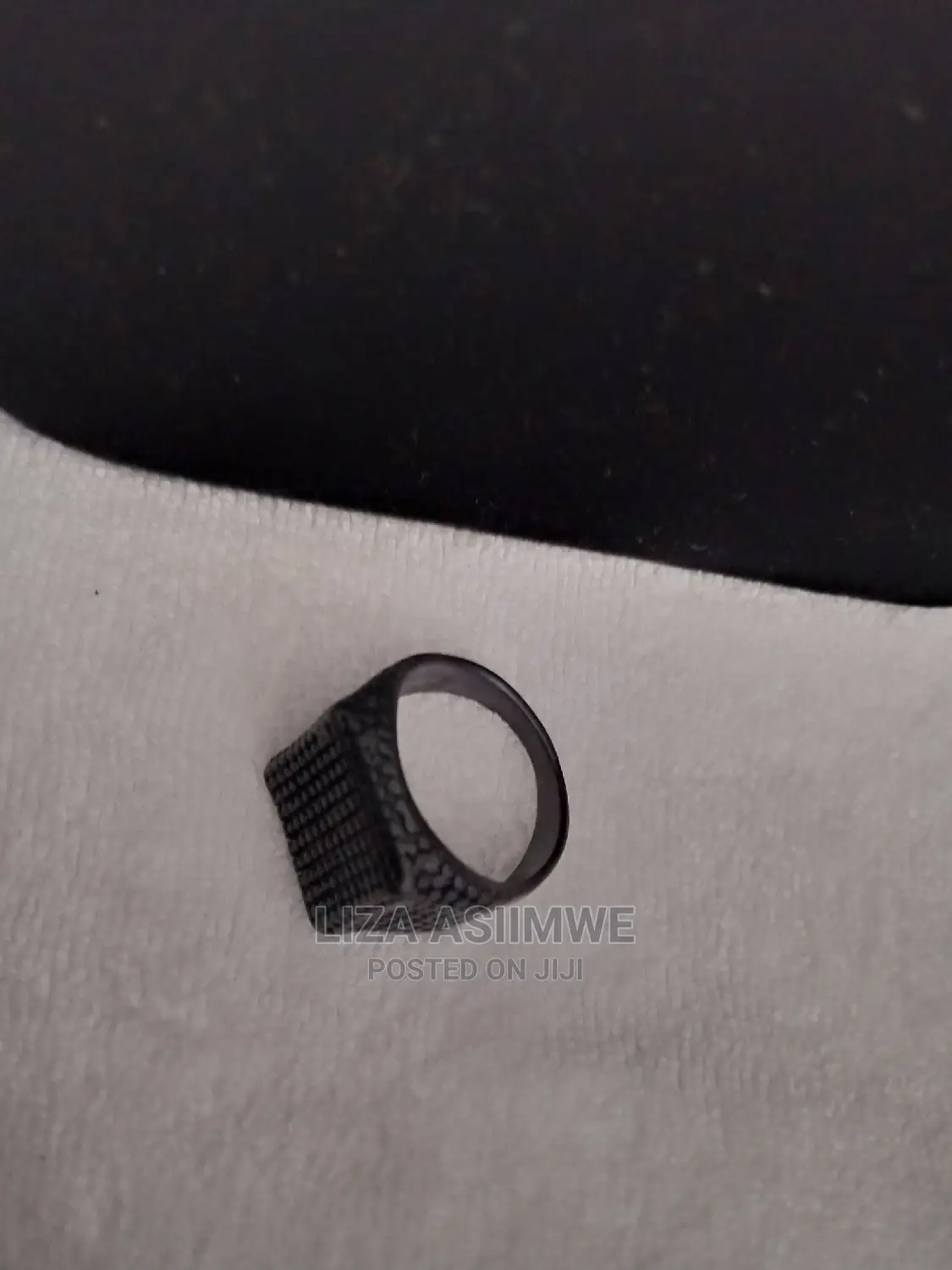 Men's Black Designer Rings Available