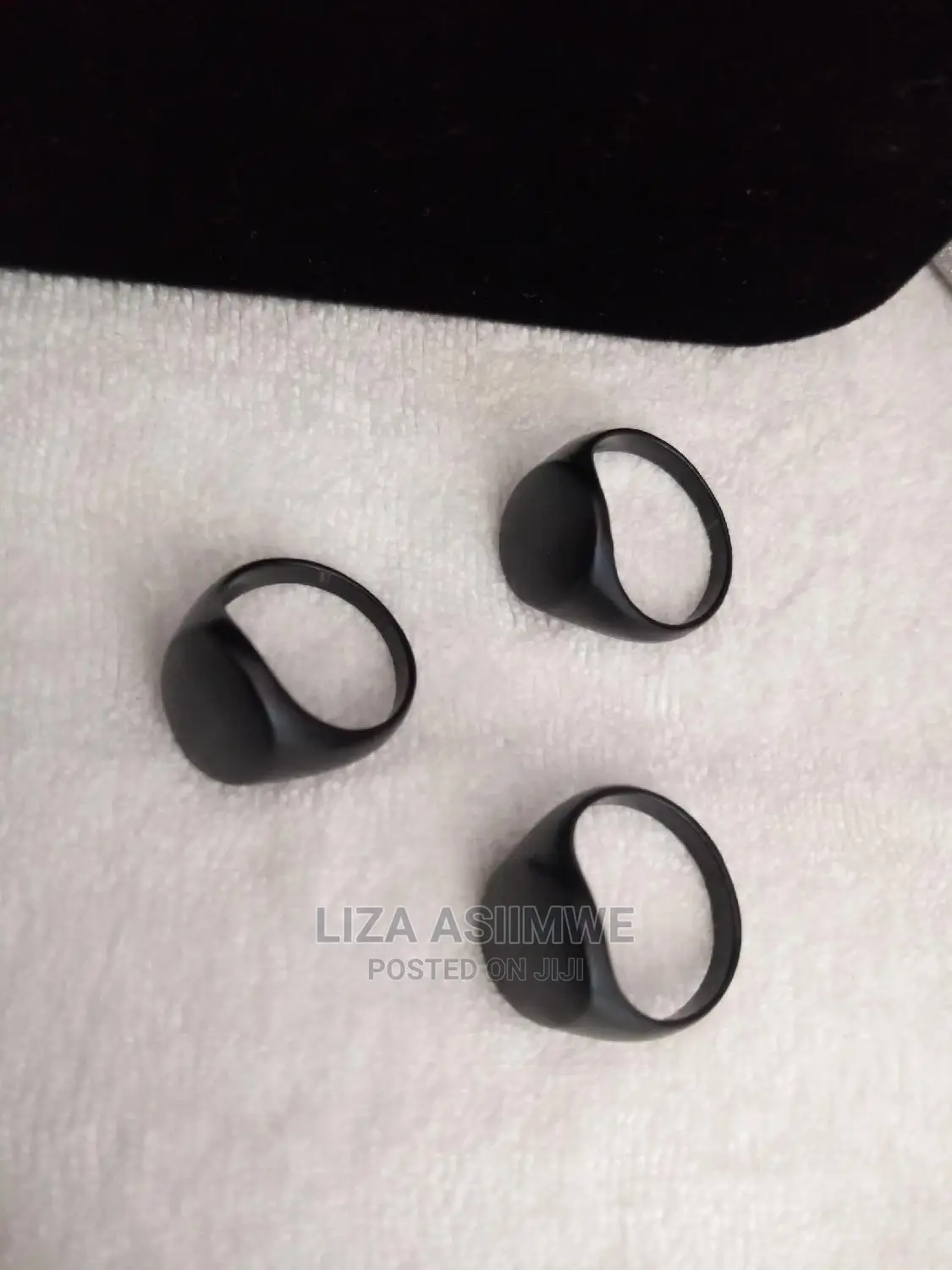 Men's Black Designer Rings