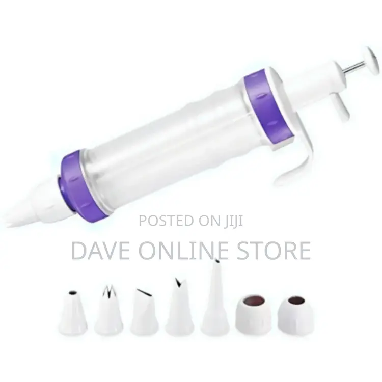 Dessert Decorator With Cake Icing Tool Set – White